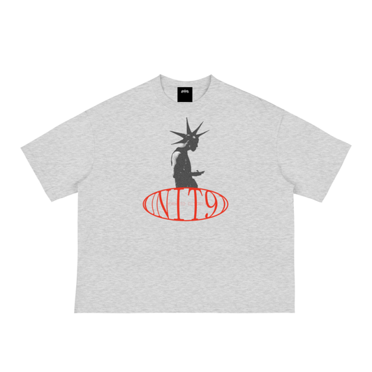 Grey Statue Punk Tee